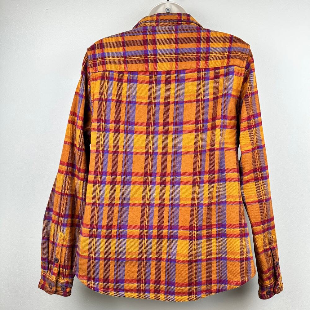 Cotopaxi Women's Mero Organic Flannel Shirt Heavyweight in Mystic Plaid Small - Picture 6 of 14